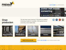 Tablet Screenshot of fremazonwering.nl